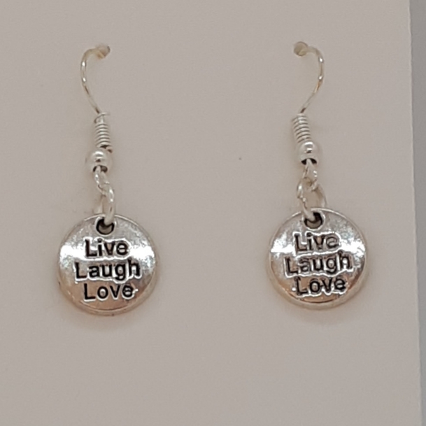 Earring-Silver-Charm-Live-R30 Earring-Silver-Charm-Live-R30