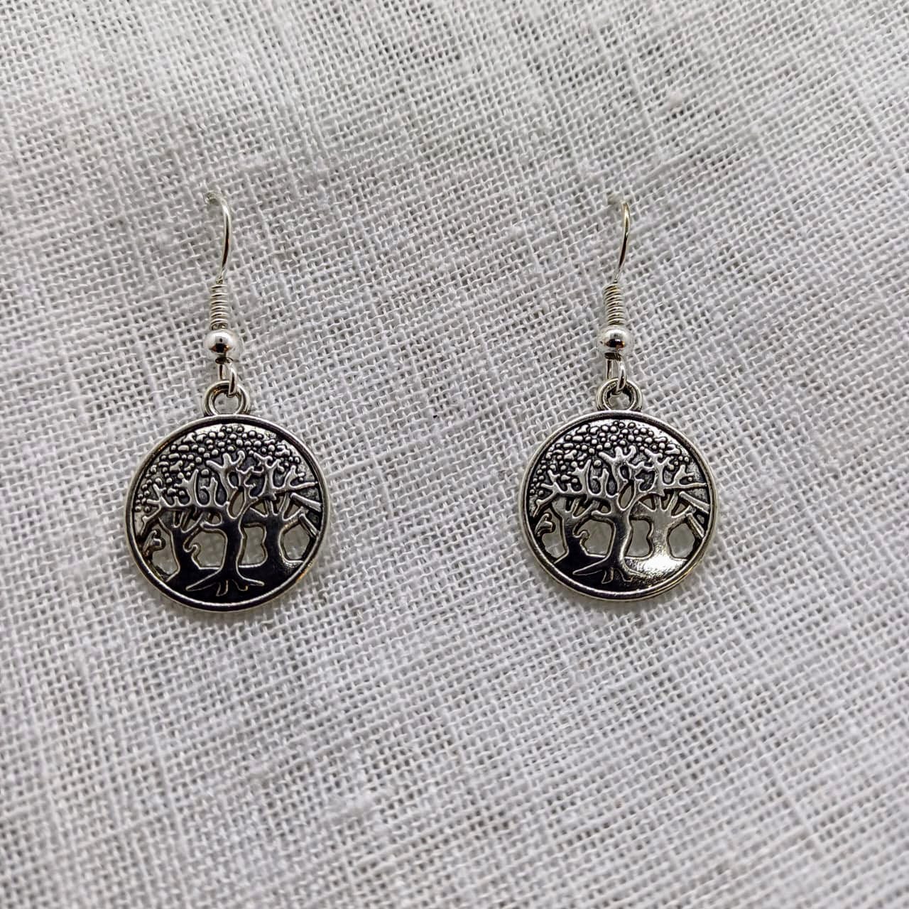 Tree of Life Charm Earrings